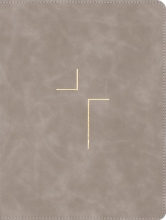 Front cover_The Jesus Bible, NIV Edition, Leathersoft, Stone, Comfort Print