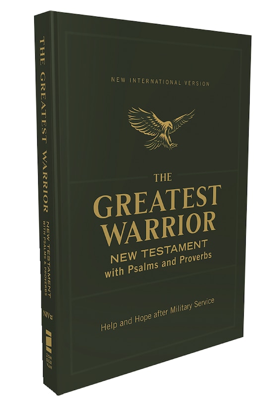 Couverture_NIV, The Greatest Warrior New Testament with Psalms and Proverbs, Pocket-Sized, Paperback, Comfort Print
