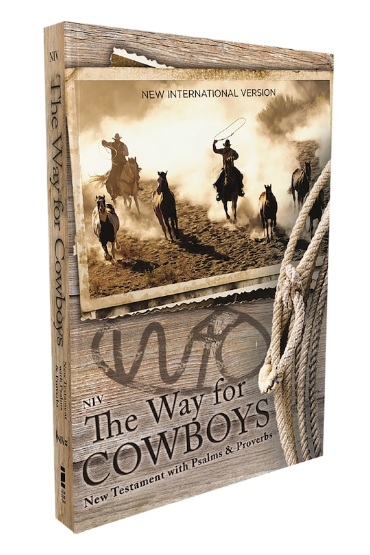 Couverture_NIV, The Way for Cowboys New Testament with Psalms and Proverbs, Pocket-Sized, Paperback, Comfort Print