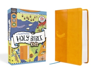 Front cover_NIrV, The Illustrated Holy Bible for Kids, Leathersoft, Yellow, Full Color, Comfort Print