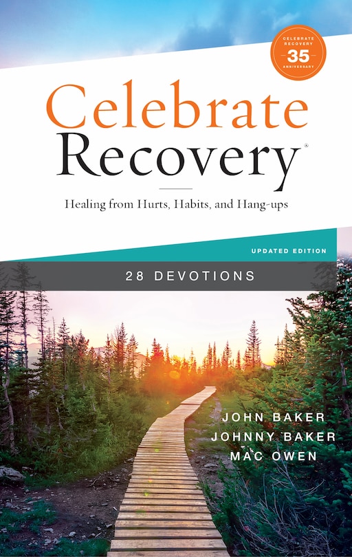 Front cover_Celebrate Recovery Booklet, 28 Devotions, 35th Anniversary Edition