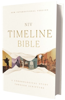 Front cover_NIV, Timeline Bible, Hardcover, Red Letter, Comfort Print