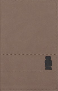 Front cover_NIV, Read. Think. Live., Leathersoft, Brown, Thumb Indexed, Comfort Print