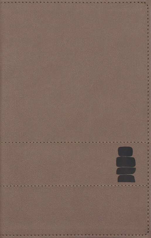 Front cover_NIV, Read. Think. Live., Leathersoft, Brown, Thumb Indexed, Comfort Print
