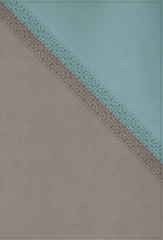 Front cover_NIV Application Bible, Leathersoft, Teal/Grey, Red Letter, Comfort Print