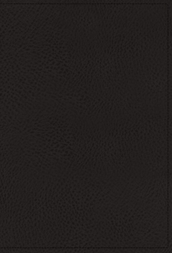 Front cover_NIV Application Bible, Genuine Leather, Calfskin, Black, Red Letter, Comfort Print
