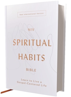 Couverture_NIV, Spiritual Habits Bible, Hardcover, Red Letter, Comfort Print