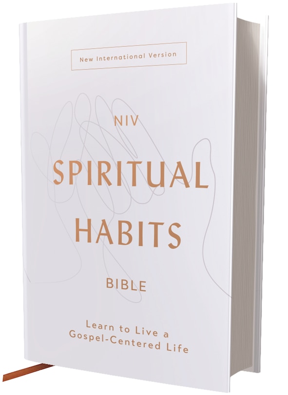 Couverture_NIV, Spiritual Habits Bible, Hardcover, Red Letter, Comfort Print