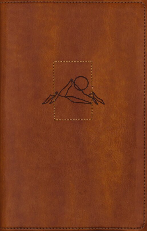 Couverture_NIV, Spiritual Habits Bible, Leathersoft, Tan, Red Letter, Thumb Indexed, Comfort Print