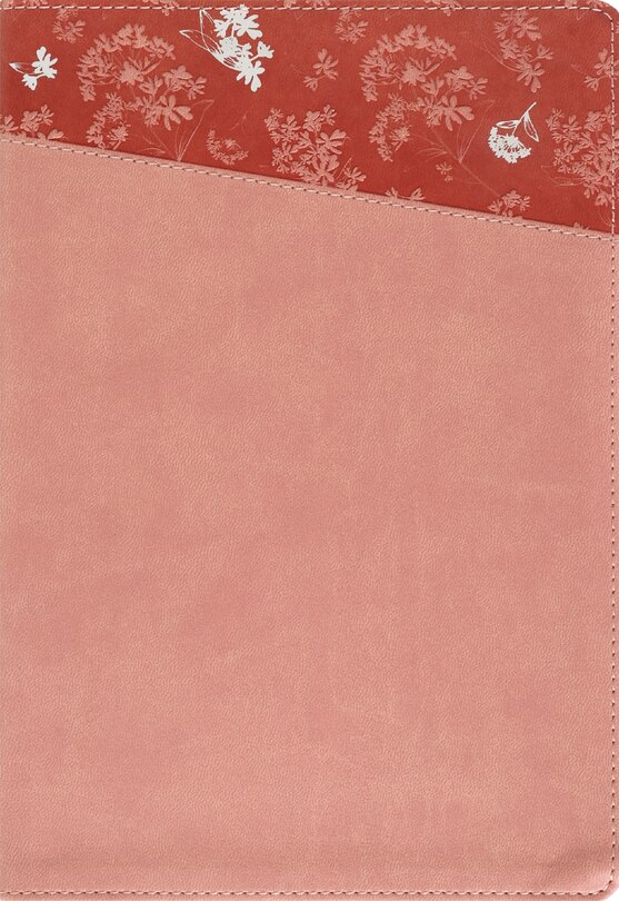 Front cover_NIV, Thinline Bible, Large Print, Leathersoft, Pink, Red Letter, Thumb Indexed, Comfort Print
