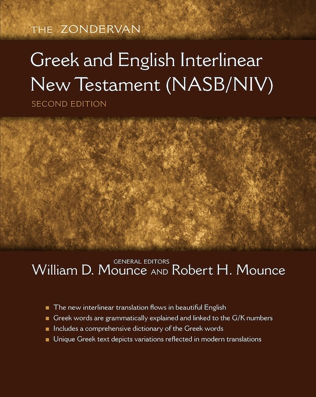 Front cover_The Zondervan Greek And English Interlinear New Testament (nasb/niv)