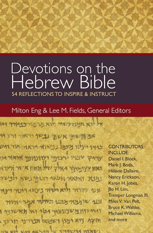 Front cover_Devotions On The Hebrew Bible