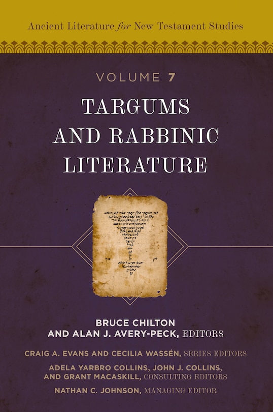 Front cover_Targums and Rabbinic Literature