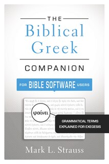 Front cover_The Biblical Greek Companion For Bible Software Users