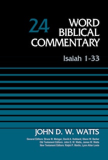 Front cover_Isaiah 1-33, Volume 24