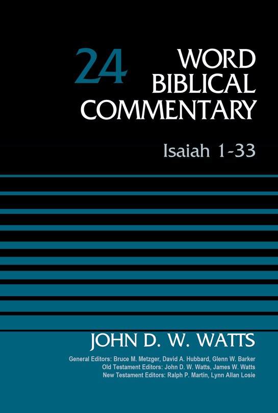 Front cover_Isaiah 1-33, Volume 24