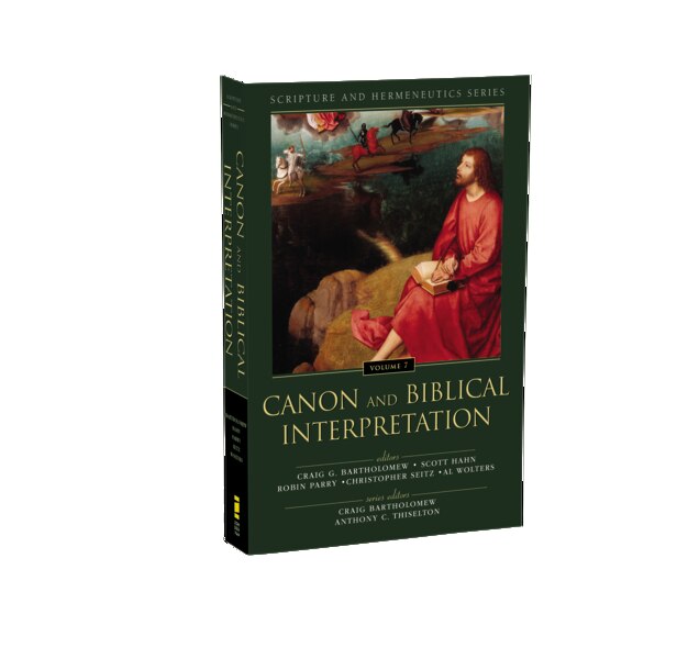Front cover_Canon And Biblical Interpretation