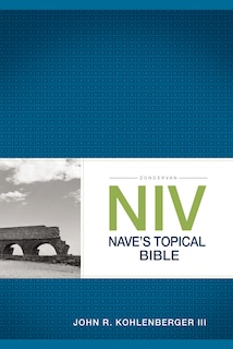 Couverture_Zondervan Niv Nave's Topical Bible
