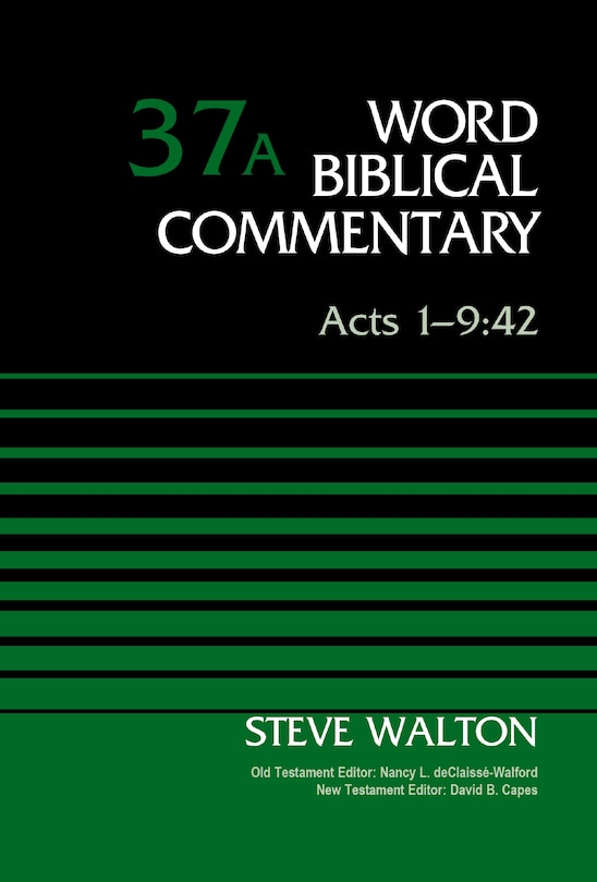 Couverture_Acts 1-9:42, Volume 37A