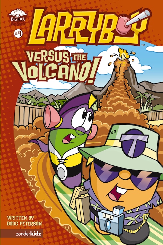 Front cover_Larryboy, Versus The Volcano