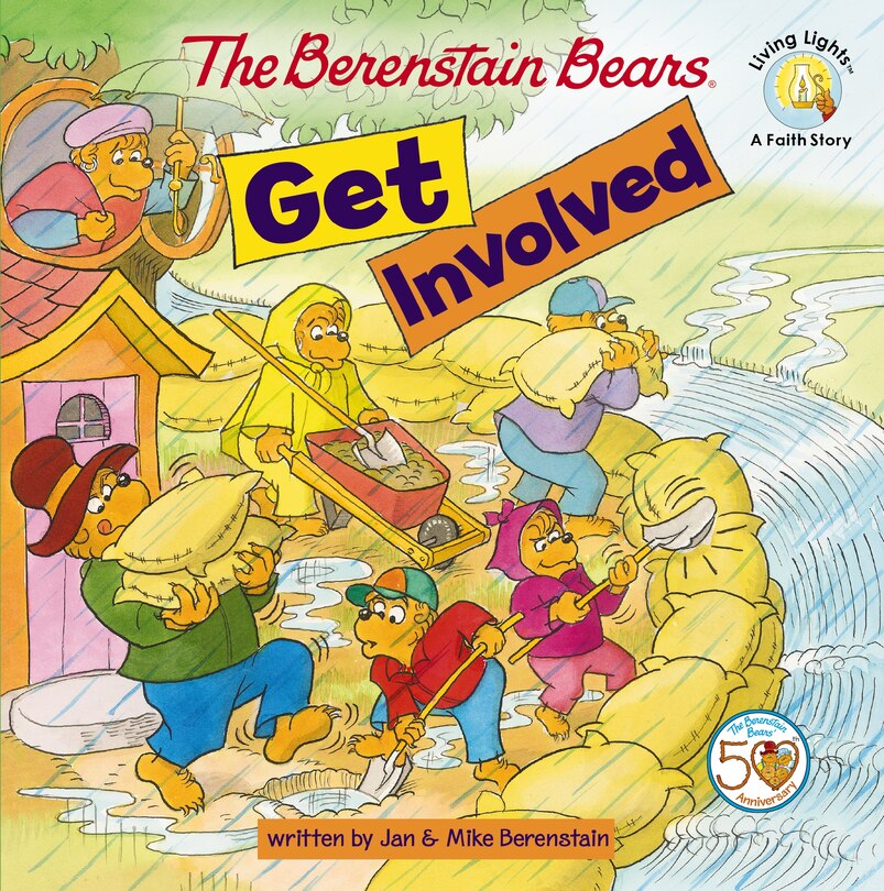 Front cover_The Berenstain Bears Get Involved