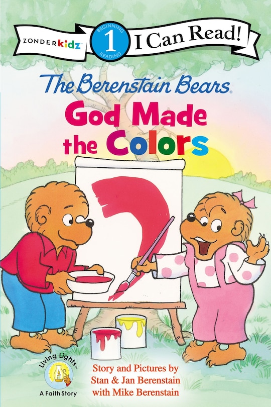 Front cover_The Berenstain Bears, God Made The Colors