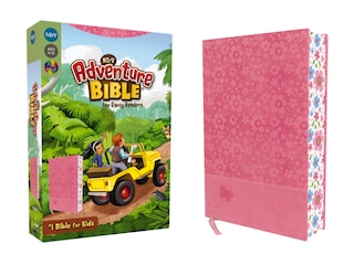 Front cover_Nirv, Adventure Bible For Early Readers, Leathersoft, Pink, Full Color