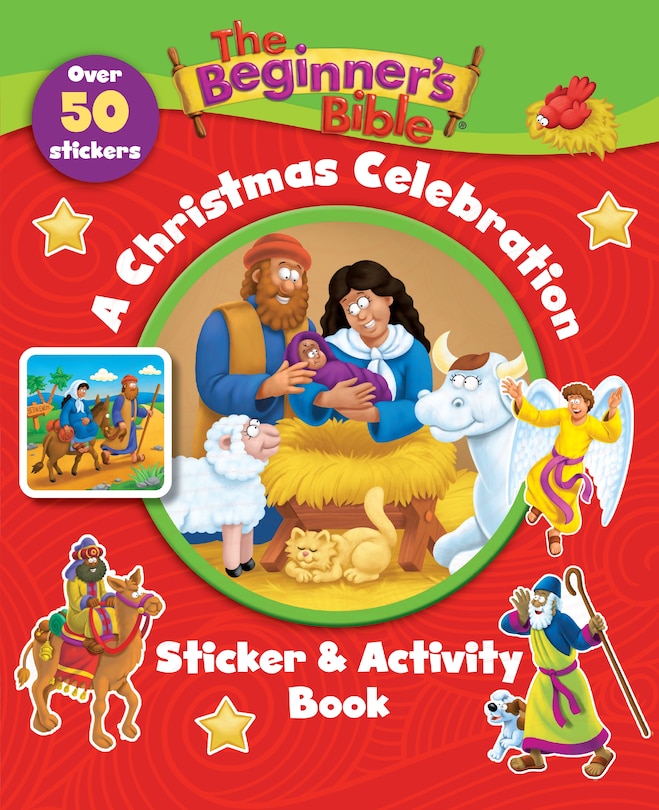 Front cover_The Beginner's Bible A Christmas Celebration Sticker And Activity Book