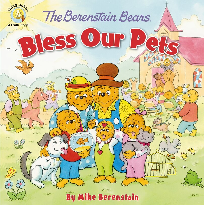 Front cover_The Berenstain Bears Bless Our Pets