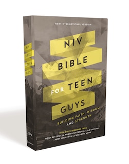 Front cover_Niv, Bible For Teen Guys, Hardcover
