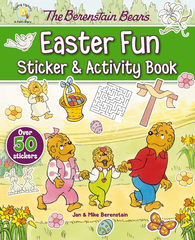 Front cover_The Berenstain Bears Easter Fun Sticker and Activity Book