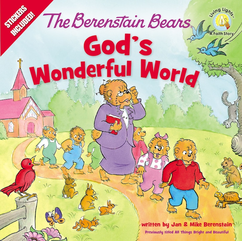 Front cover_The Berenstain Bears God's Wonderful World