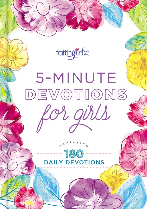 Front cover_5-minute Devotions For Girls
