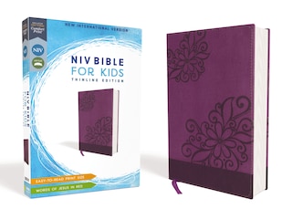 Front cover_Niv, Bible For Kids, Leathersoft, Purple, Red Letter, Comfort Print