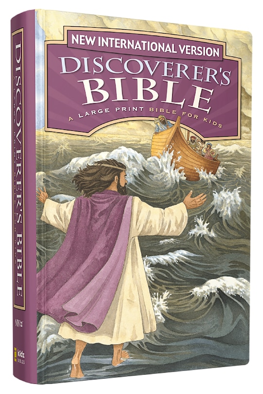Front cover_Niv, Discoverer's Bible, Large Print, Hardcover