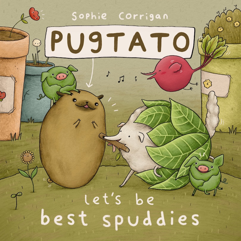 Front cover_Pugtato, Let's Be Best Spuddies