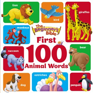Front cover_The Beginner's Bible First 100 Animal Words