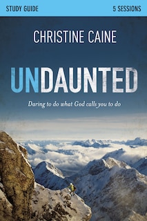 Front cover_Undaunted Bible Study Guide