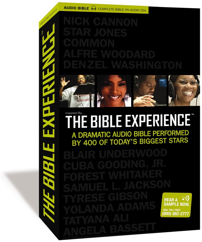 Front cover_Inspired By . . . The Bible Experience: The Complete Bible, Audio Cd