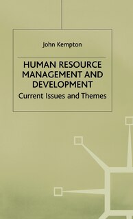 Couverture_Human Resource Management And Development