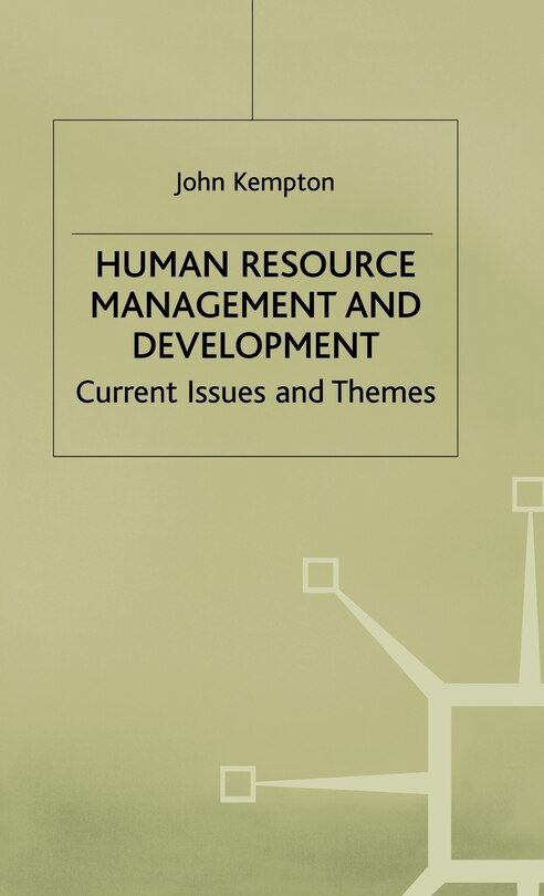 Couverture_Human Resource Management And Development