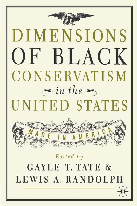 Front cover_Dimensions Of Black Conservatism In The United States