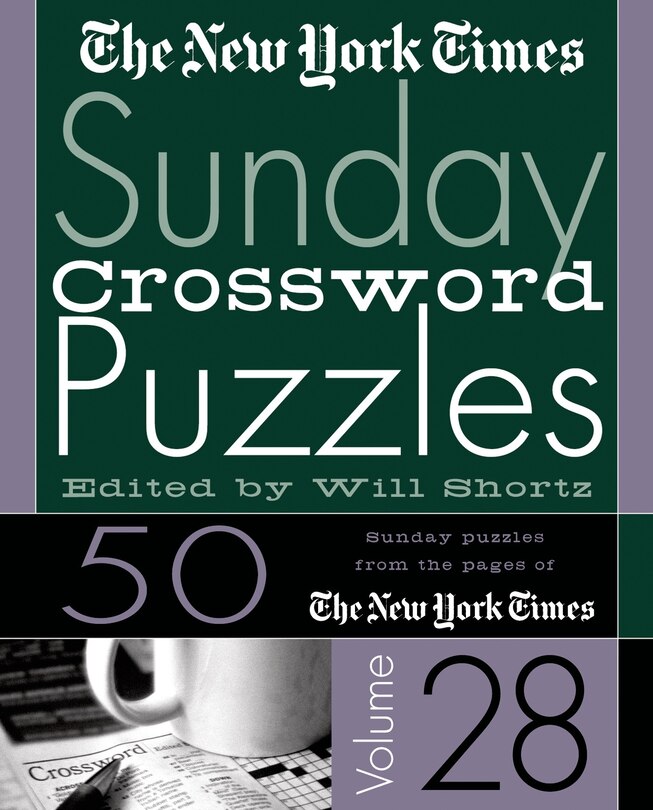 Front cover_The New York Times Sunday Crossword Puzzles Vol. 28