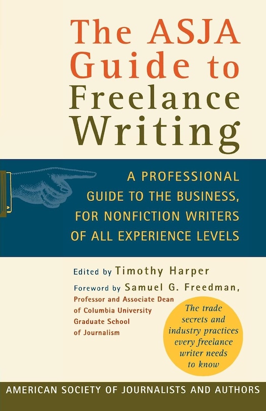 Front cover_The ASJA Guide to Freelance Writing