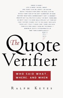 Front cover_The Quote Verifier