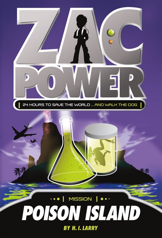 Front cover_Zac Power #1: Poison Island