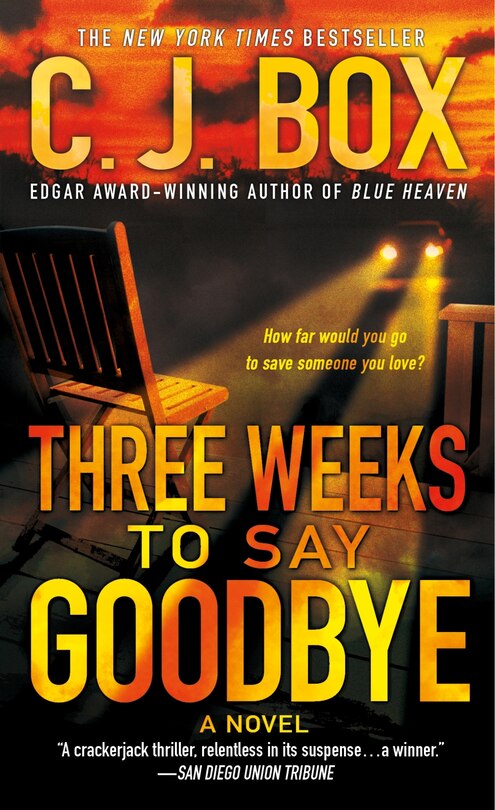 Front cover_Three Weeks to Say Goodbye