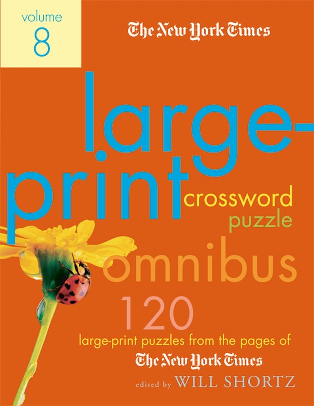 Couverture_The New York Times Large-Print Crossword Puzzle Omnibus Volume 8