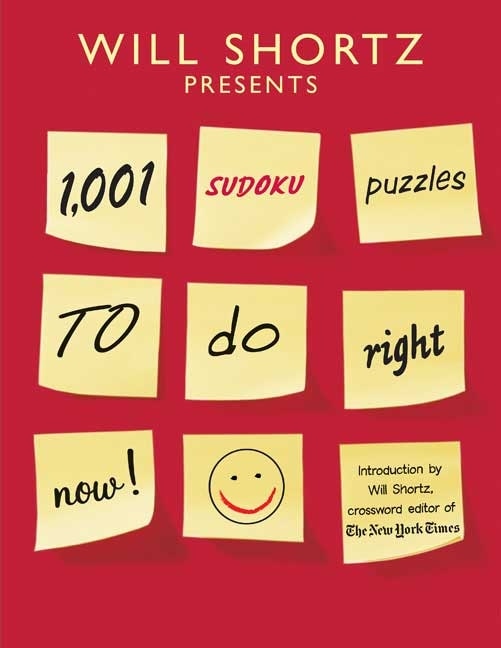 Couverture_Will Shortz Presents 1,001 Sudoku Puzzles To Do Right Now