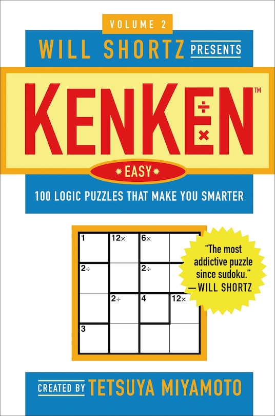 Front cover_Will Shortz Presents KenKen Easy Volume 2